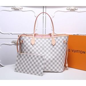 Louis Vuitton Neverfull MM Damier Azure Bag